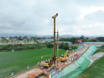 漳汕高铁福建段首批桩基开钻